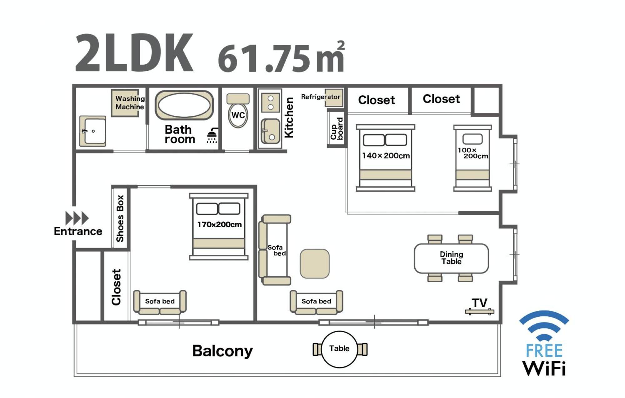 Apartment Namba Osaka