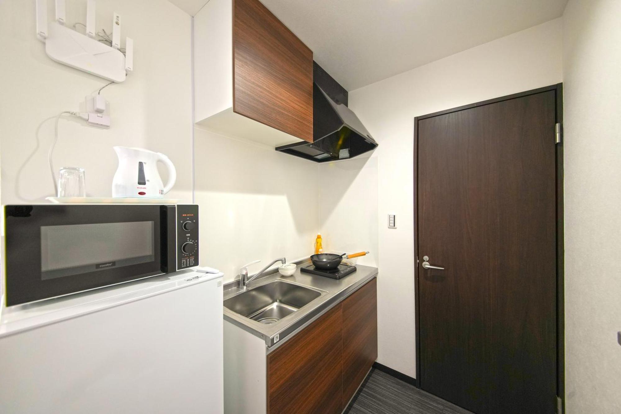 Apartment Blue House I大阪青の舍 I床品只使用一次 I步行8分钟内4站可达 Osaka