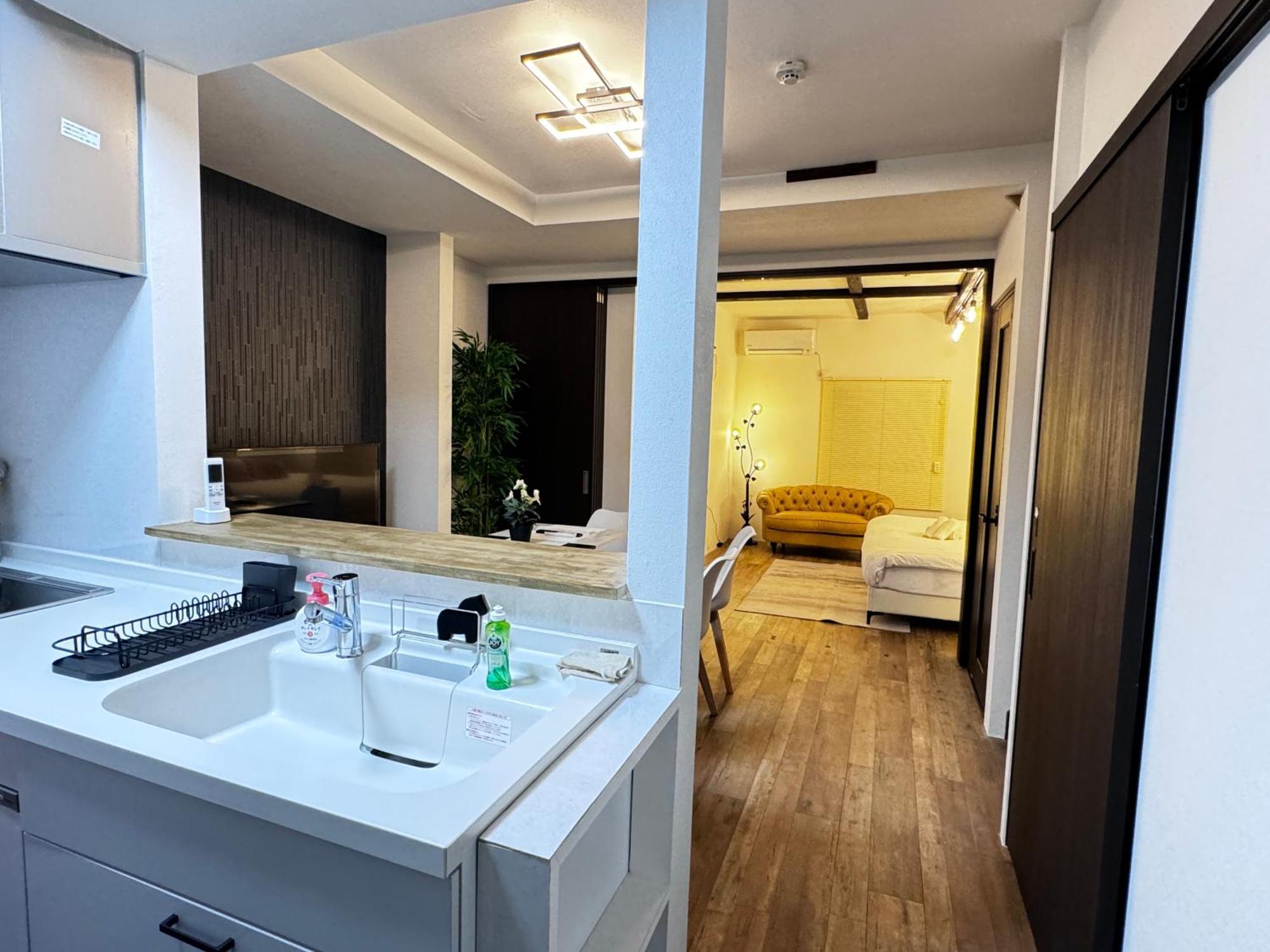 Official Trhouses 和御 玖鶴 15 Minutes To Shinsaibashi, Kuromon Market And Namba Apartment Osaka