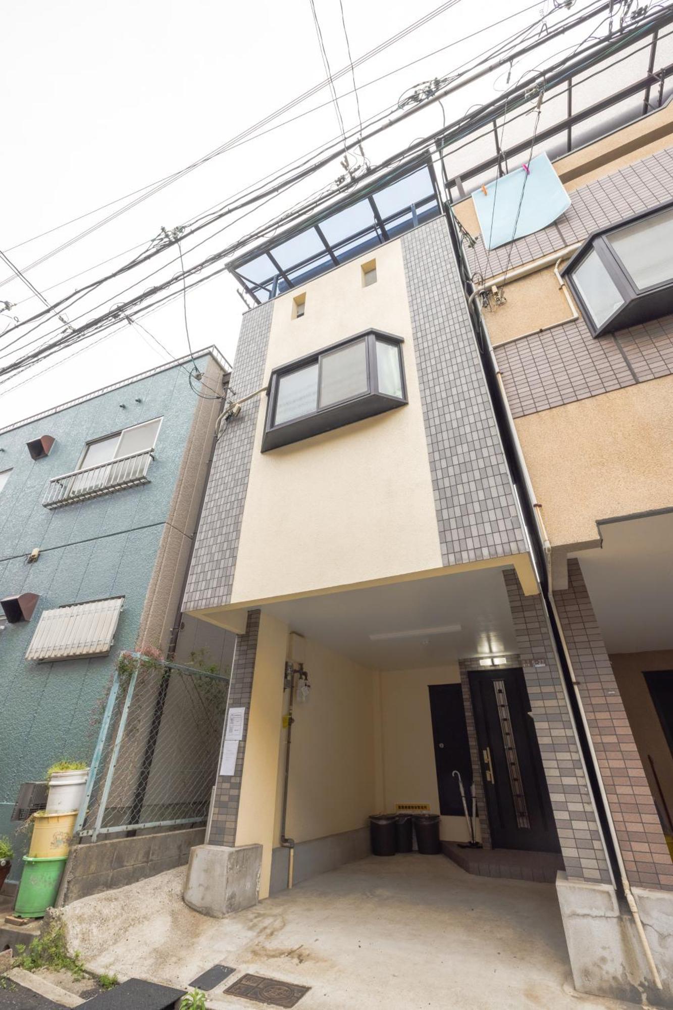 川口ハウスosaka 3bedroom House Free Parking Apartment Osaka