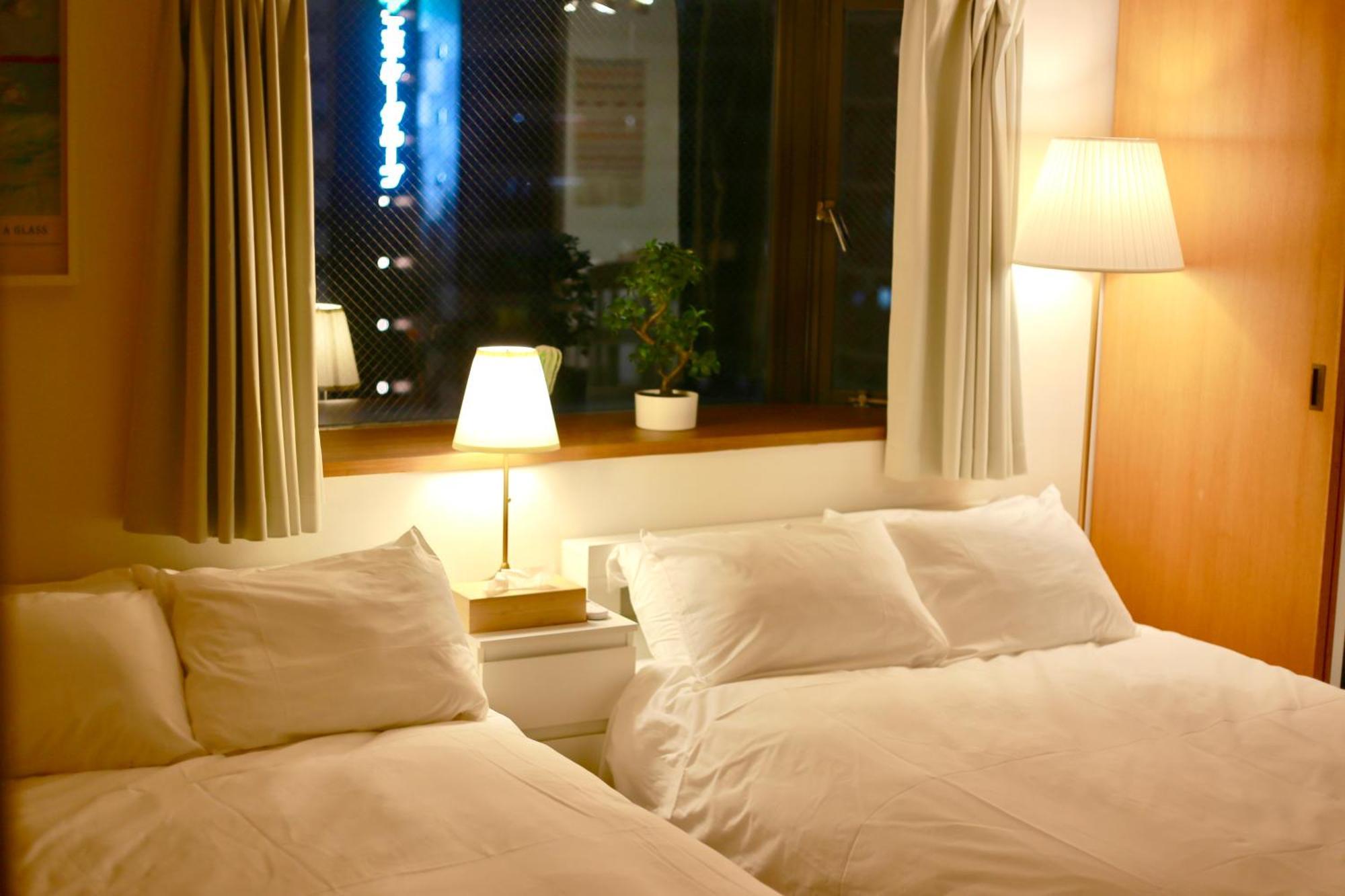 Apartment 大阪中心街 道頓堀徒歩10分!!! 日本橋駅 徒歩10分 ホテルリネン使用 1003