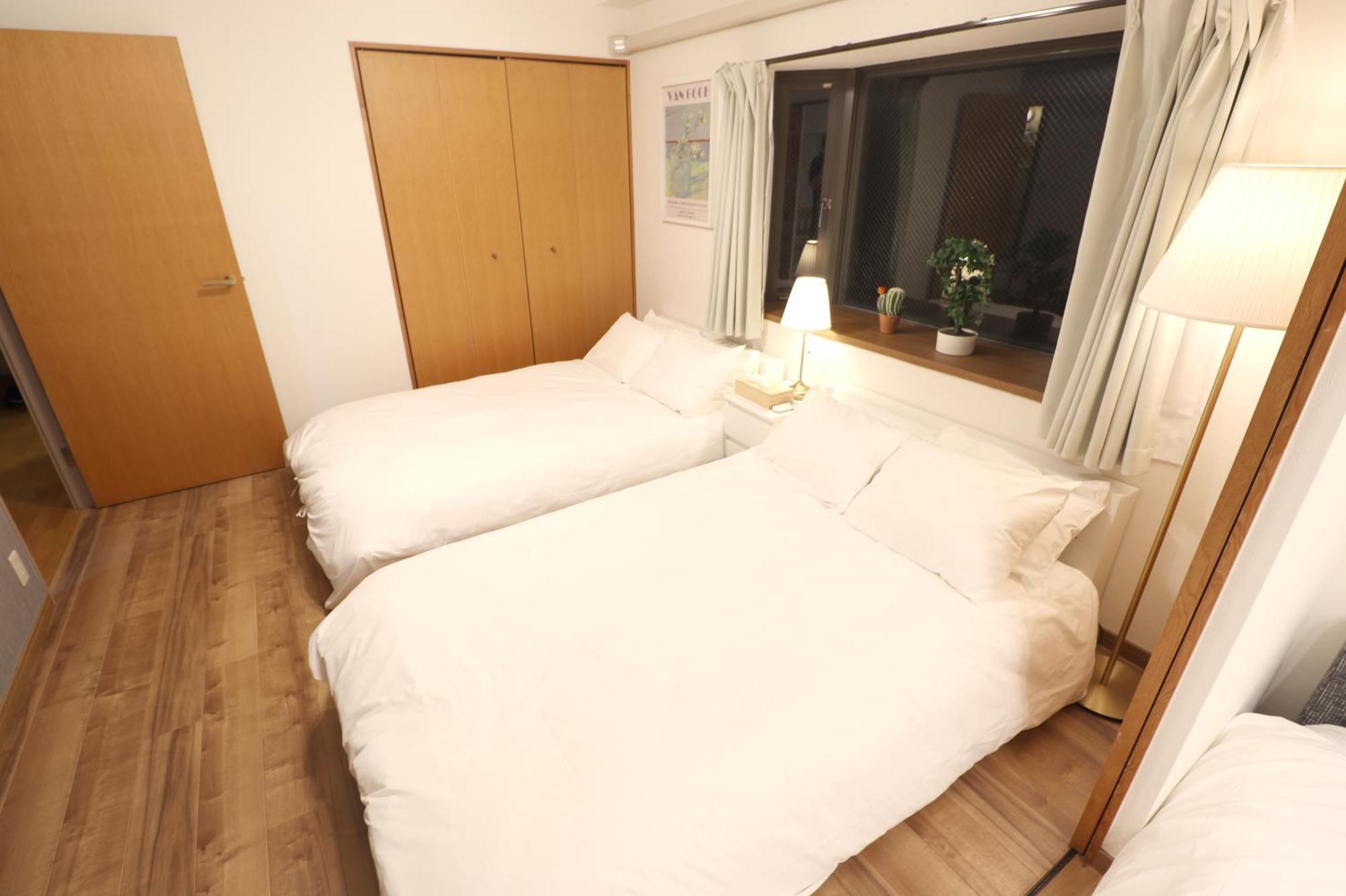 大阪中心街 道頓堀徒歩10分!!! 日本橋駅 徒歩10分 ホテルリネン使用 1003 Apartment Osaka