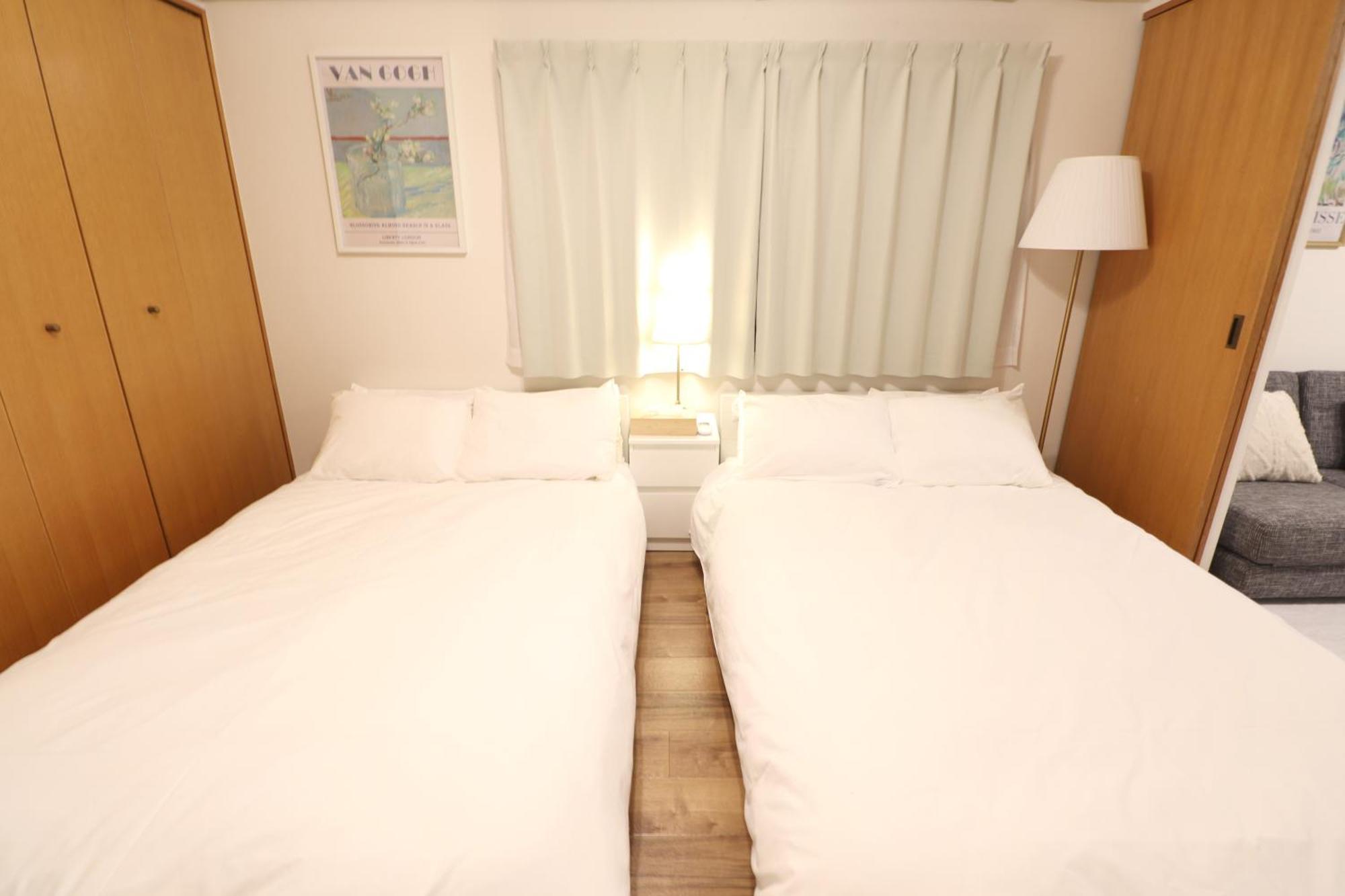大阪中心街 道頓堀徒歩10分!!! 日本橋駅 徒歩10分 ホテルリネン使用 1003 Apartment *