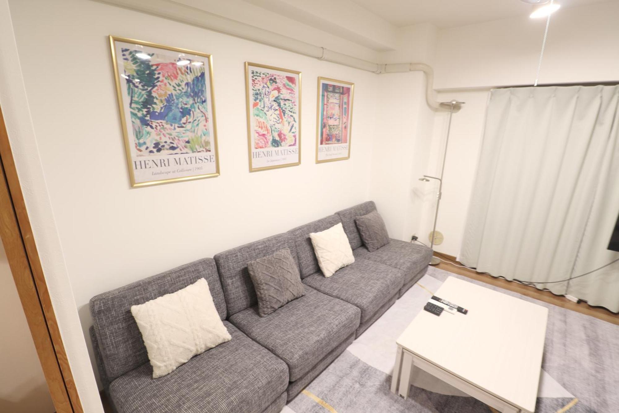 Apartment 大阪中心街 道頓堀徒歩10分!!! 日本橋駅 徒歩10分 ホテルリネン使用 1003 *