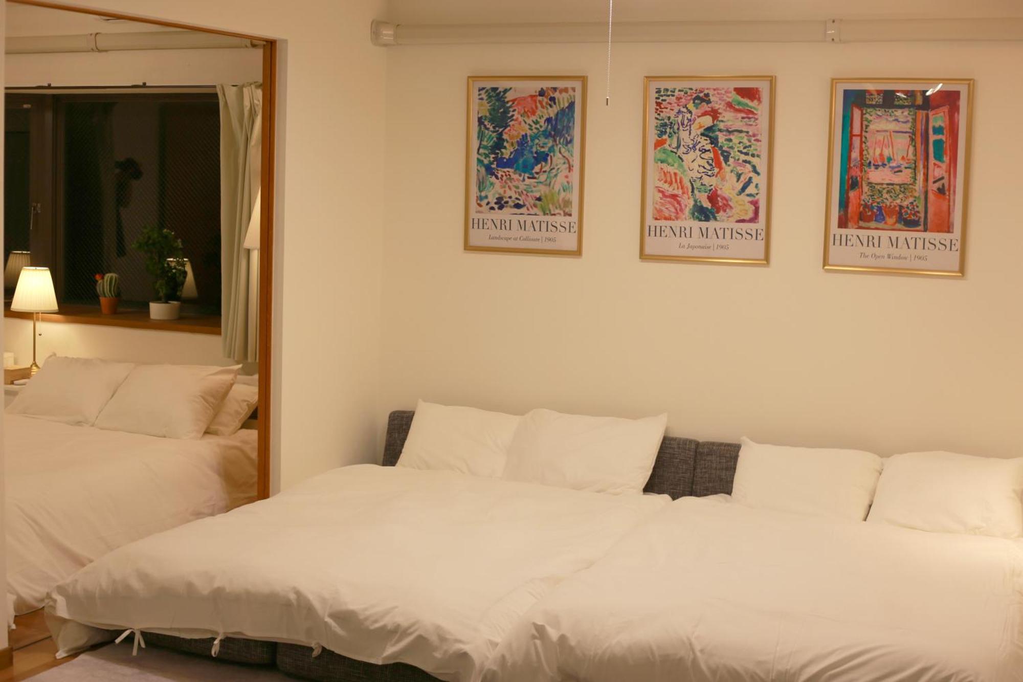 Apartment 大阪中心街 道頓堀徒歩10分!!! 日本橋駅 徒歩10分 ホテルリネン使用 1003