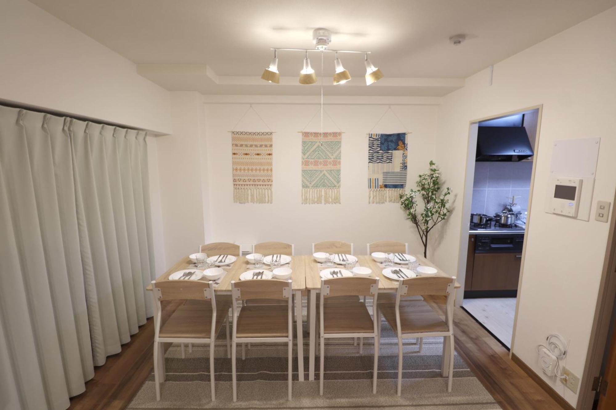 Apartment 大阪中心街 道頓堀徒歩10分!!! 日本橋駅 徒歩10分 ホテルリネン使用 1003 *