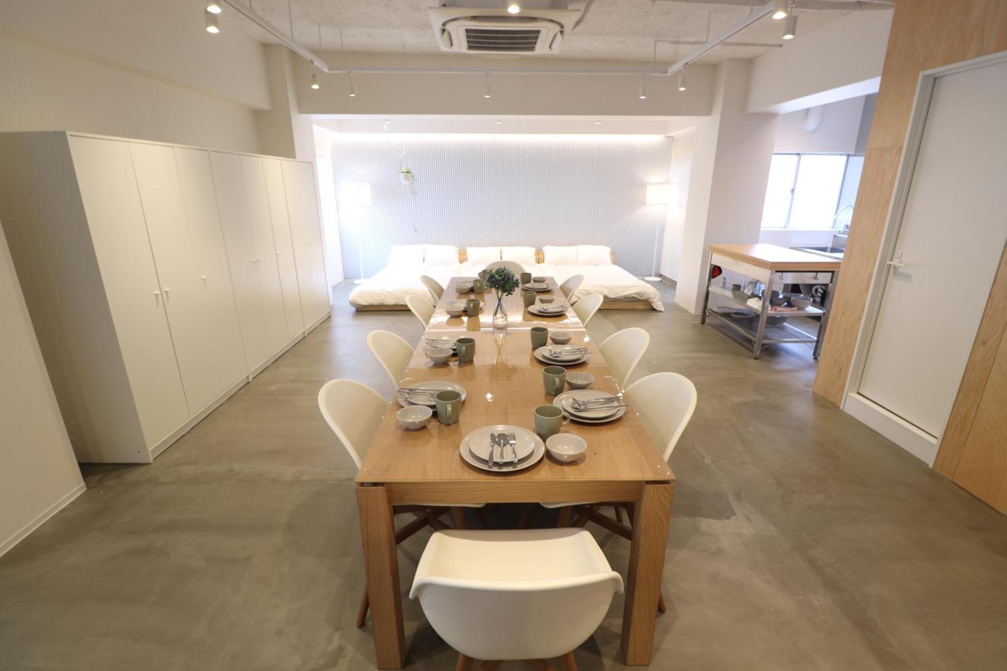New Open南森町駅5分梅田駅2駅ホテルリネン使用 Apartment Osaka