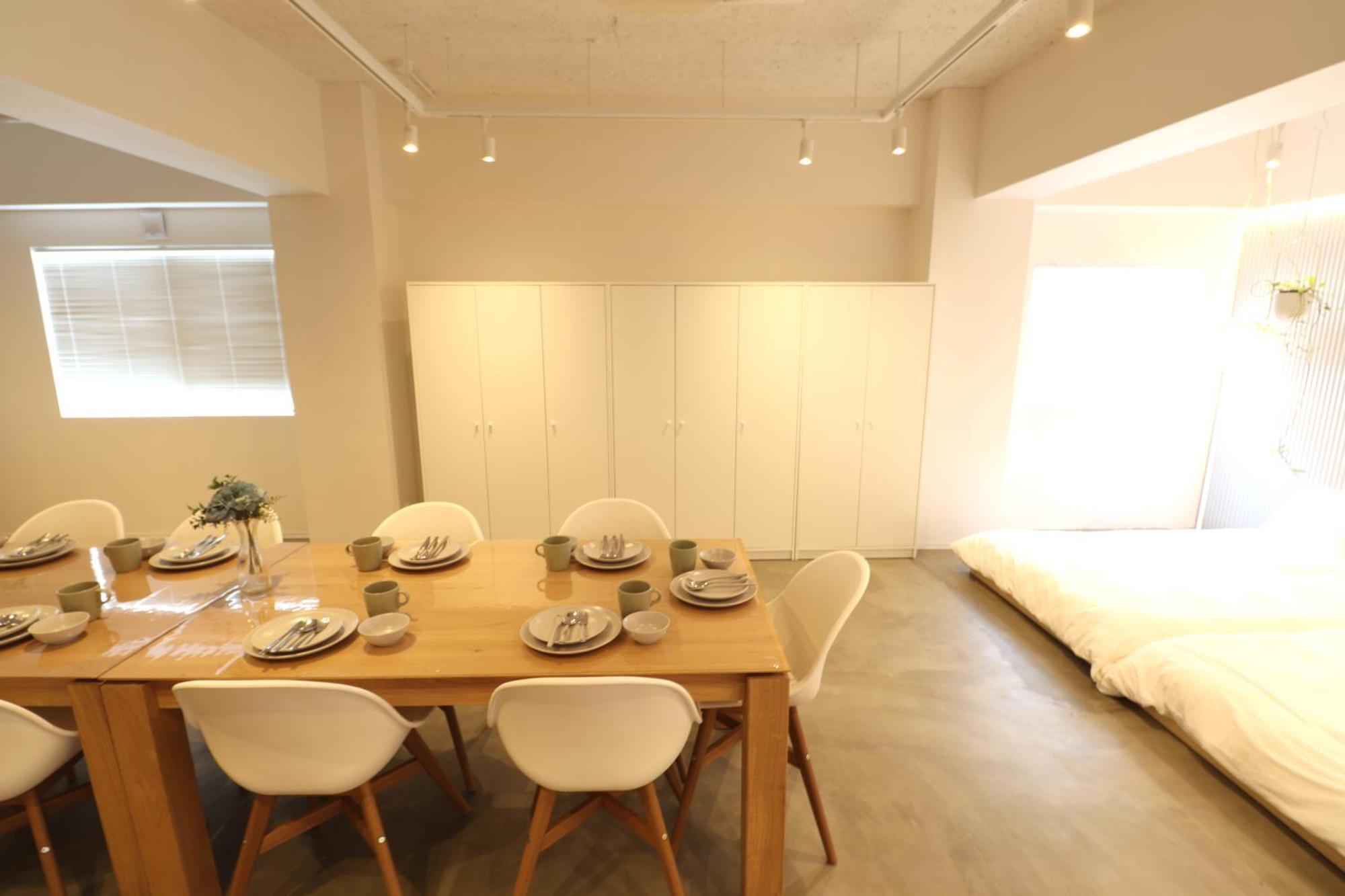 New Open南森町駅5分梅田駅2駅ホテルリネン使用 Apartment Osaka