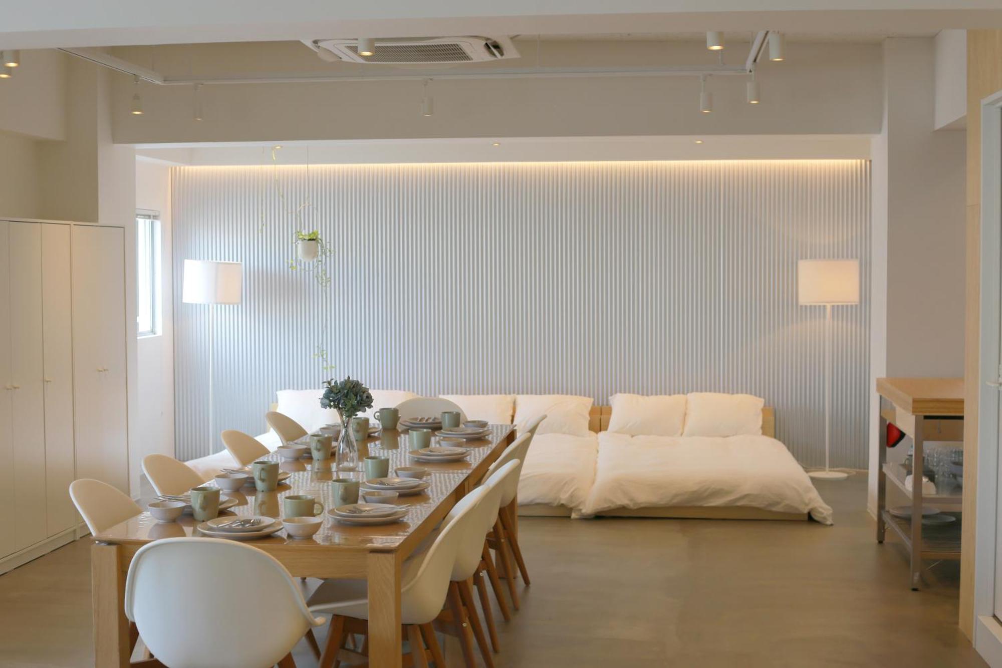 Apartment New Open南森町駅5分梅田駅2駅ホテルリネン使用 *