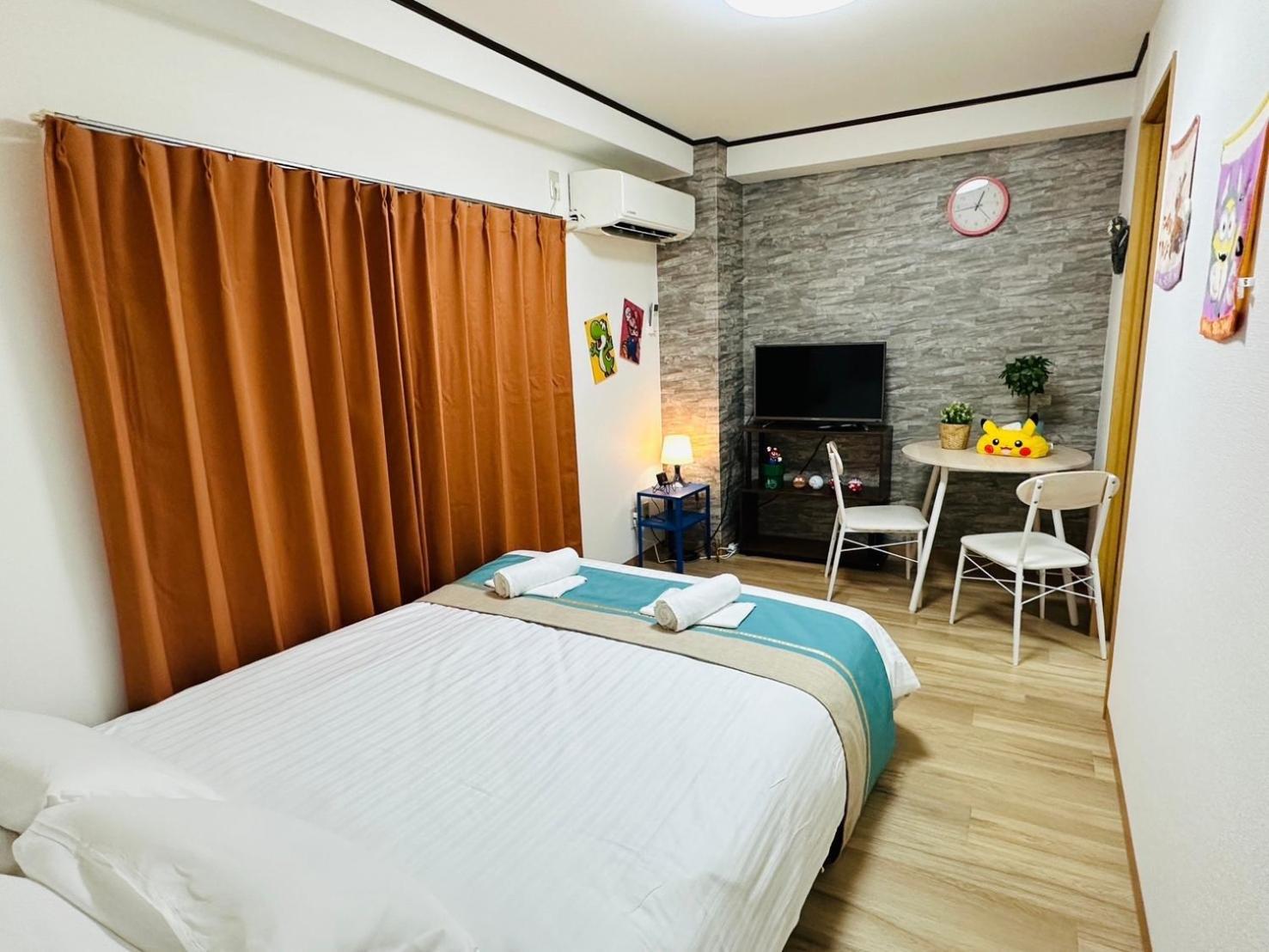 Apartment 303黒門市場すぐ30秒!道頓堀まで徒歩8分!でんでんタウン徒歩3分!通天閣徒歩9分!観光に最高!