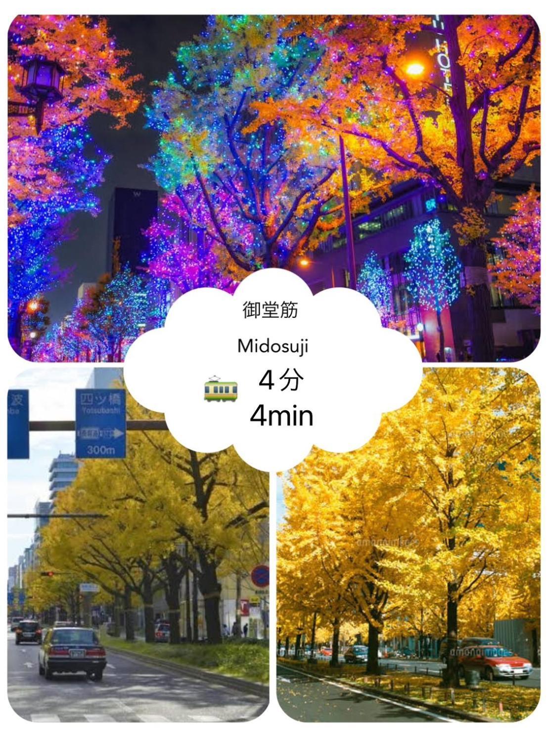 Apartment グリコ心斎橋道頓堀黒門市場10分wifiホットプレート完備ｖ
