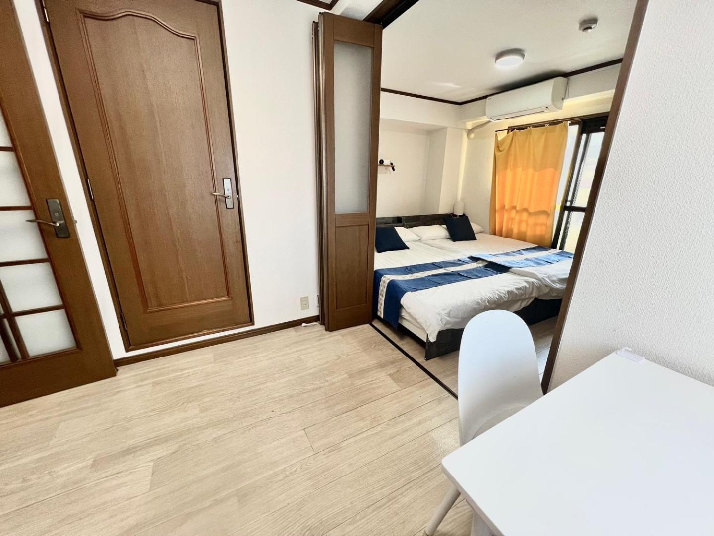 5人可能 なんば駅 一駅 地下鉄駅 2分 Royal704 Apartment *
