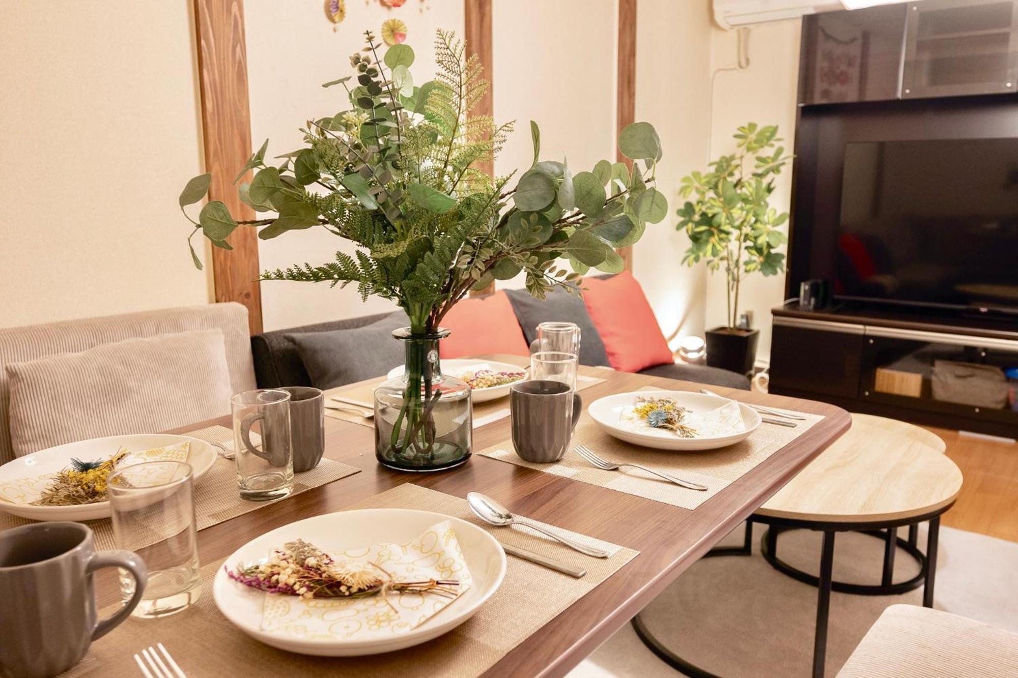 Kizuna 絆 - 5 Bedding In 2 Tatami Rooms, Max 11, 1 And A Half Bath Rooms, 30min To Usj, Kaiyukan Aquarium & Namba, 12min To Kyocera Dome, , Japanese Style Private House Apartment Osaka
