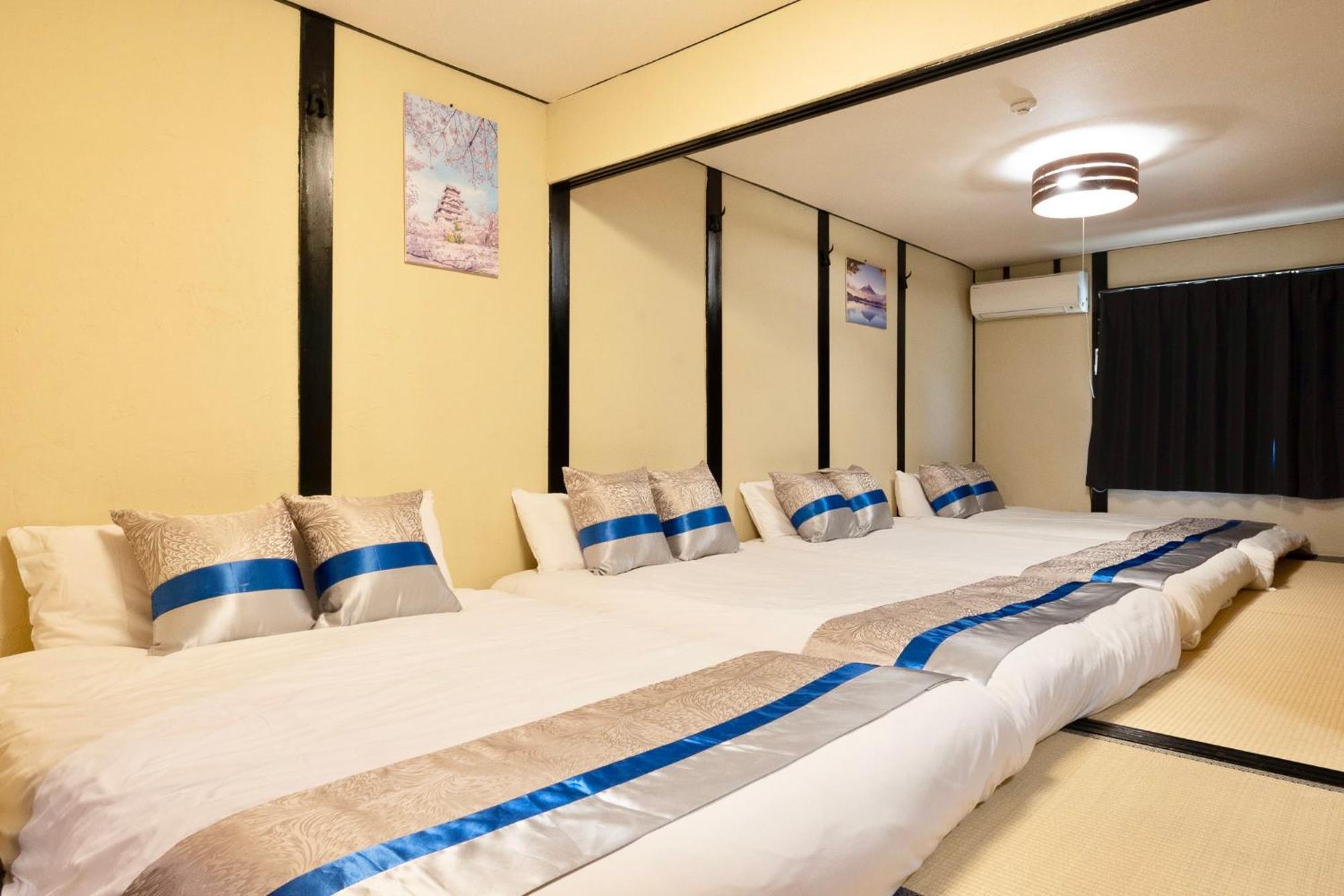Apartment Kizuna 絆 - 5 Bedding In 2 Tatami Rooms, Max 11, 1 And A Half Bath Rooms, 30min To Usj, Kaiyukan Aquarium & Namba, 12min To Kyocera Dome, , Japanese Style Private House