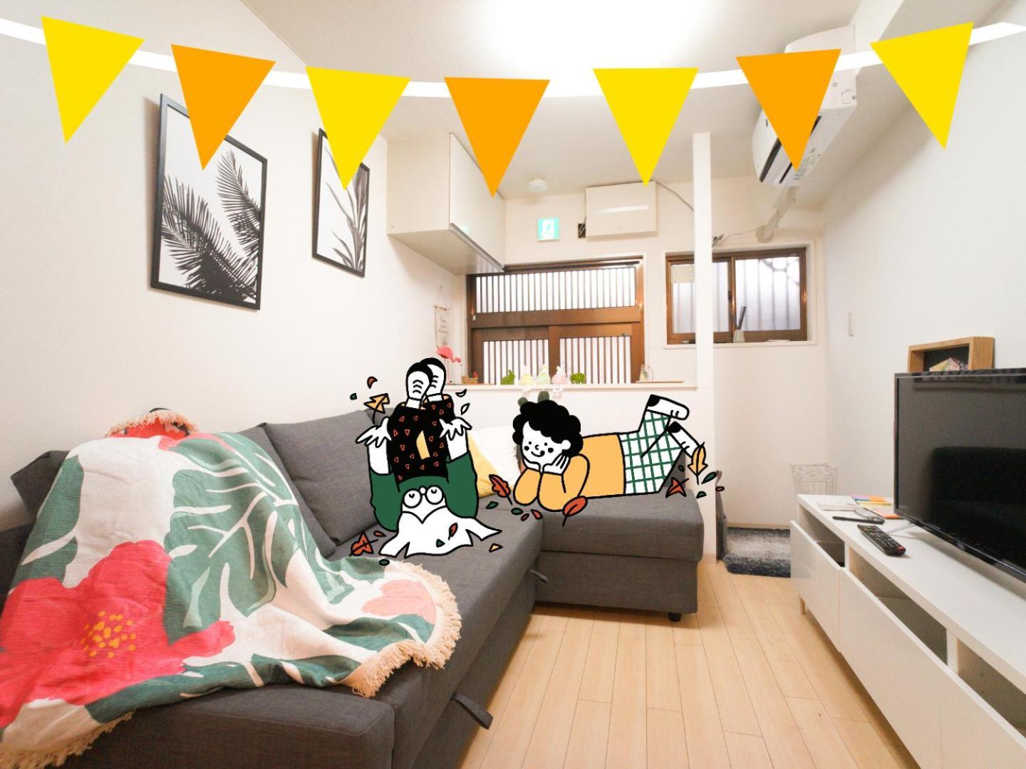 Apartment A Separate House In 7ppl Choi1 Osaka