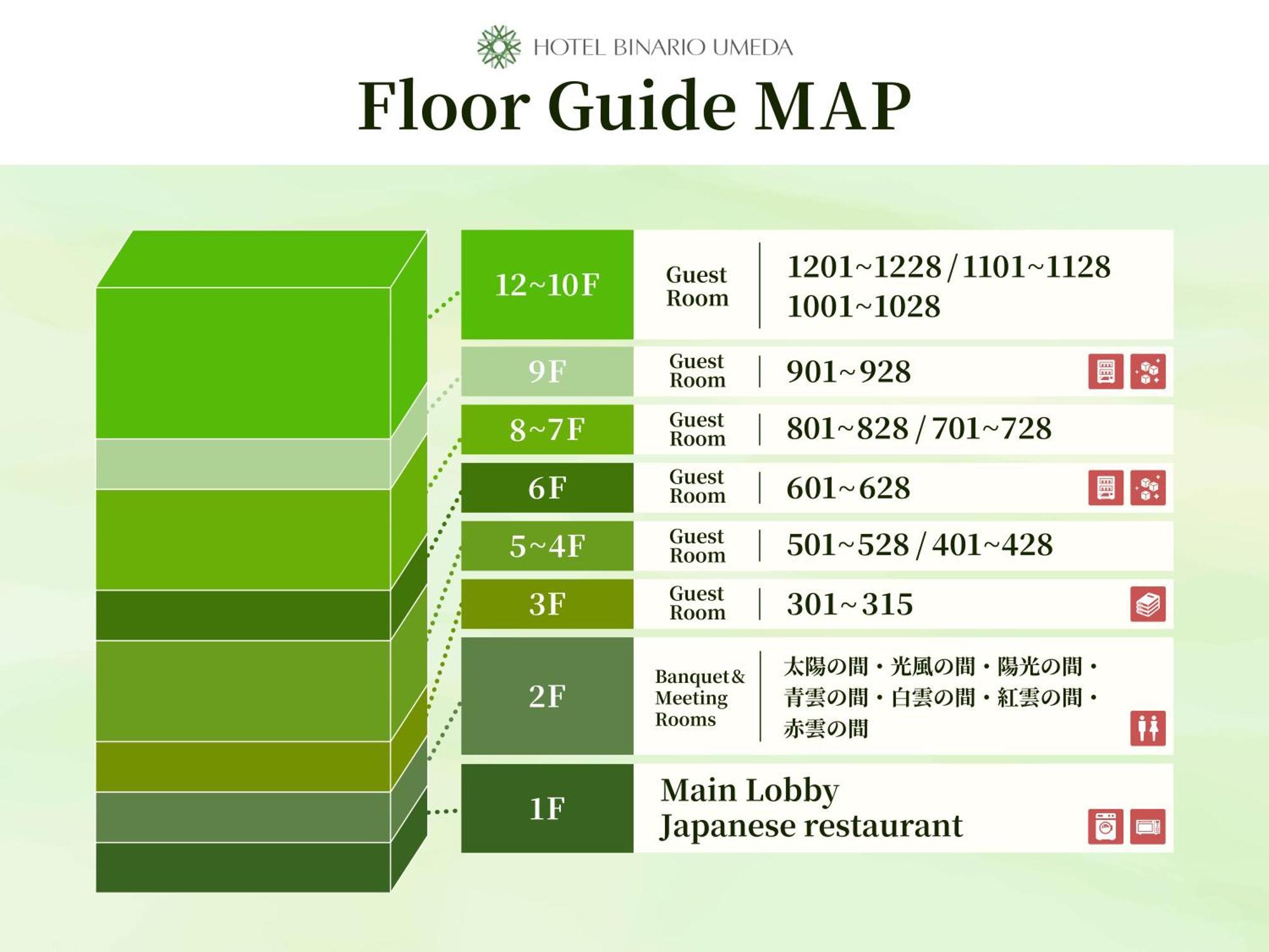 Binario Umeda Hotel Osaka