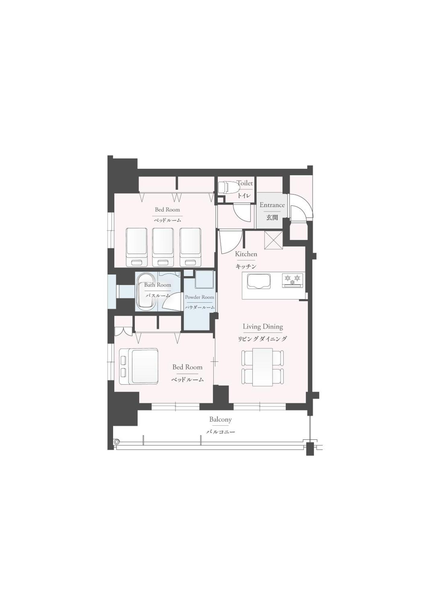 Cystal Exe Nippombashi Apartment