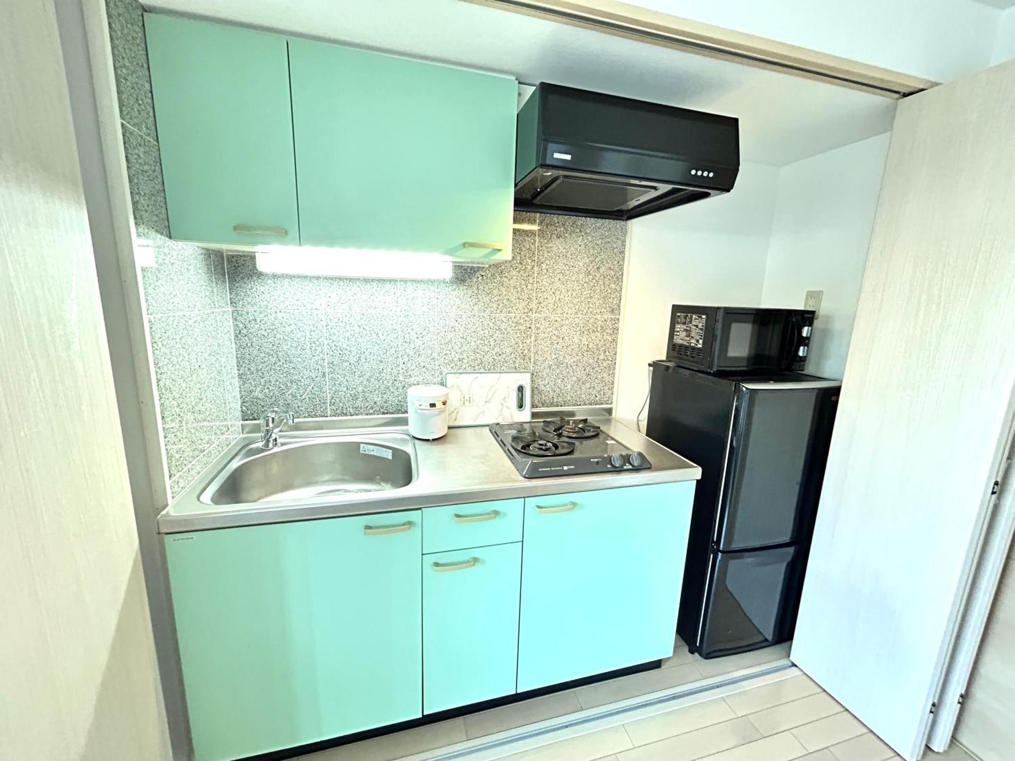 关西机场直达 I Urban Nook 舒适双床房 天下茶屋站步行3分钟 Apartment *