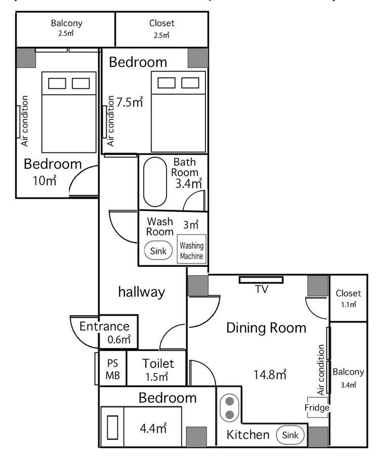 Apartment Super Mario House