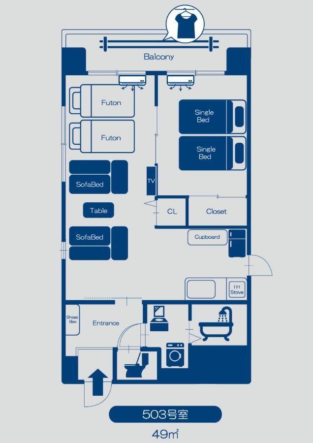 Toys Court Tengachaya Apartment Osaka