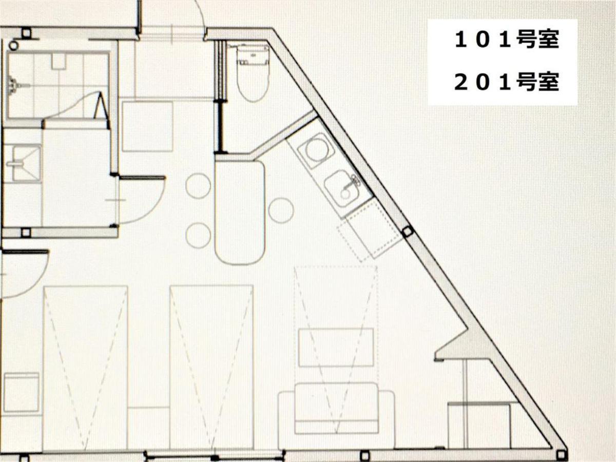 Apartment 玉出201 Wifi付 玉出駅から徒歩2分 地下鉄難波迄8分