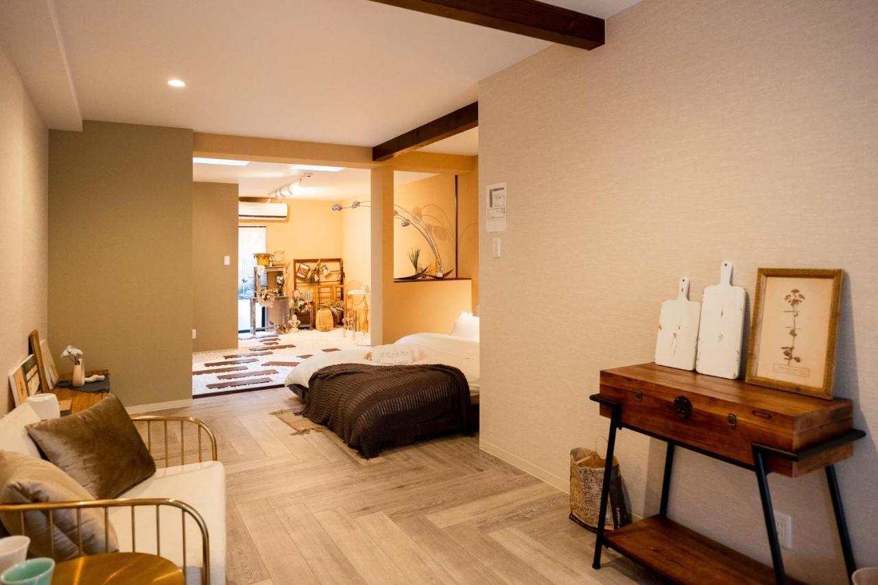 Holiday home 1fモダン和風一軒家48平米 花園町駅3min天下茶屋駅10min難波心斎橋梅田関西空港直結wifi *