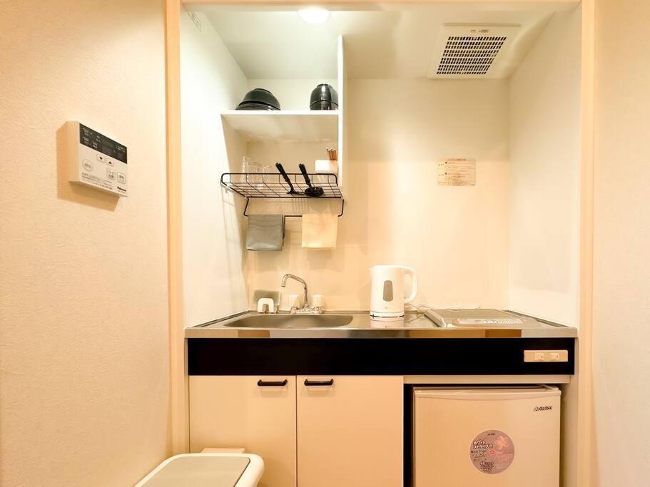 新和式203~南海機場線直達・車站3分鐘・3站難波・公園餐廳超市 Apartment *