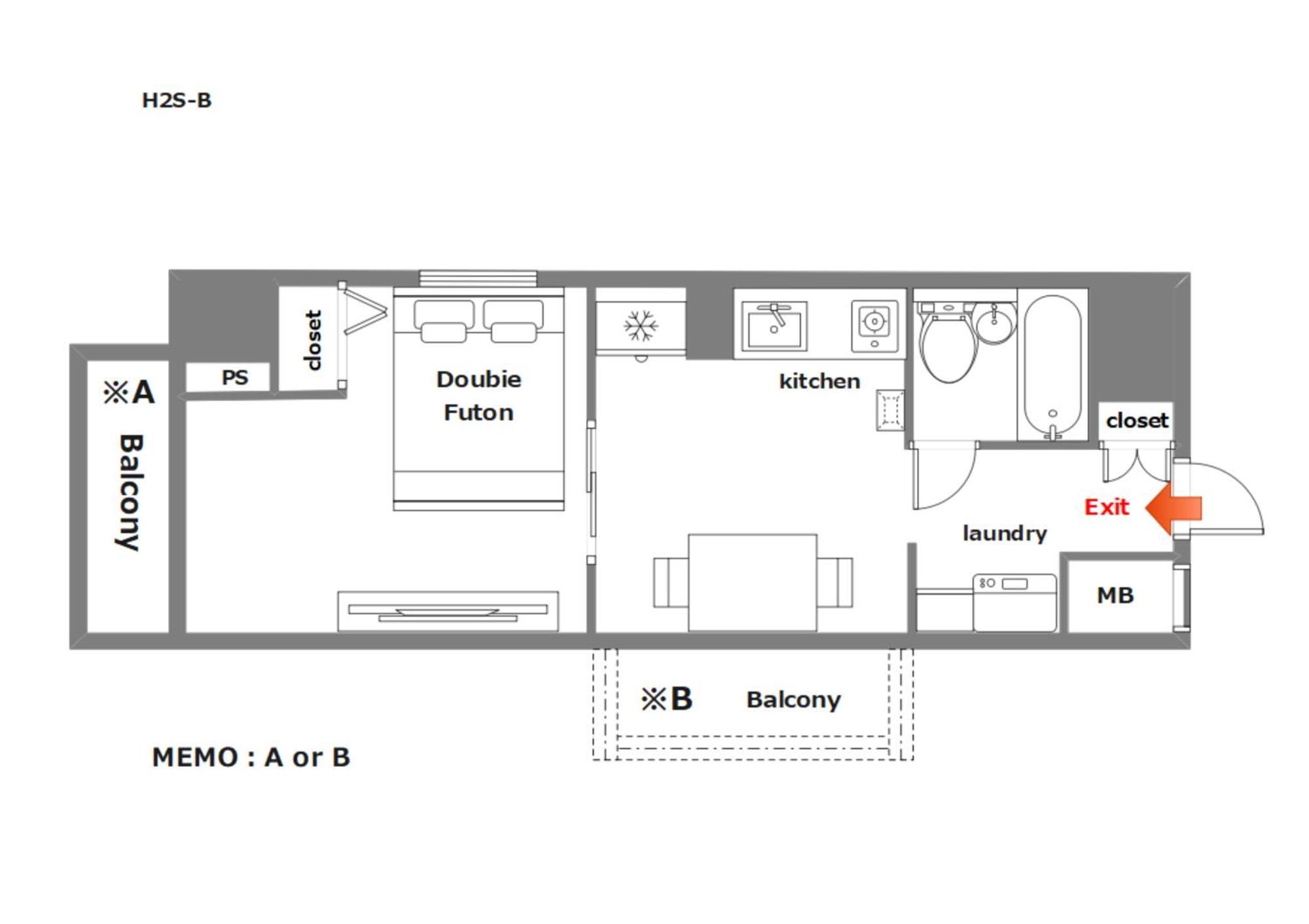 H2h Shinsaibashi Apartment Osaka