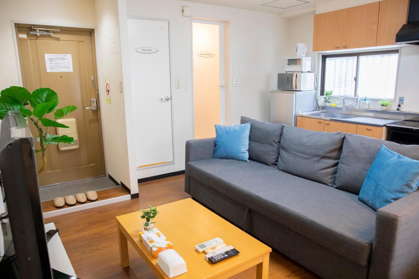Apartment ユニオン新大阪 十三駅西中島南方駅 自転車&wifi貸出無料 *