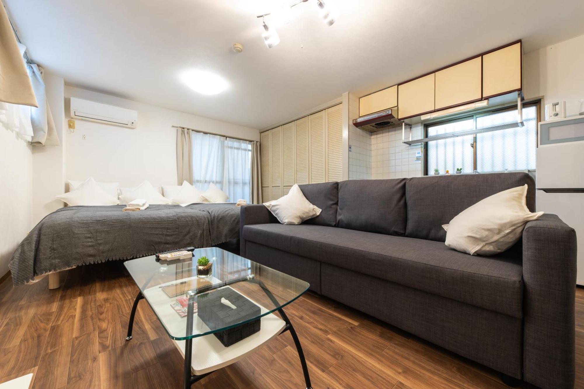 Apartment ユニオン新大阪 十三駅西中島南方駅 自転車&wifi貸出無料 Osaka