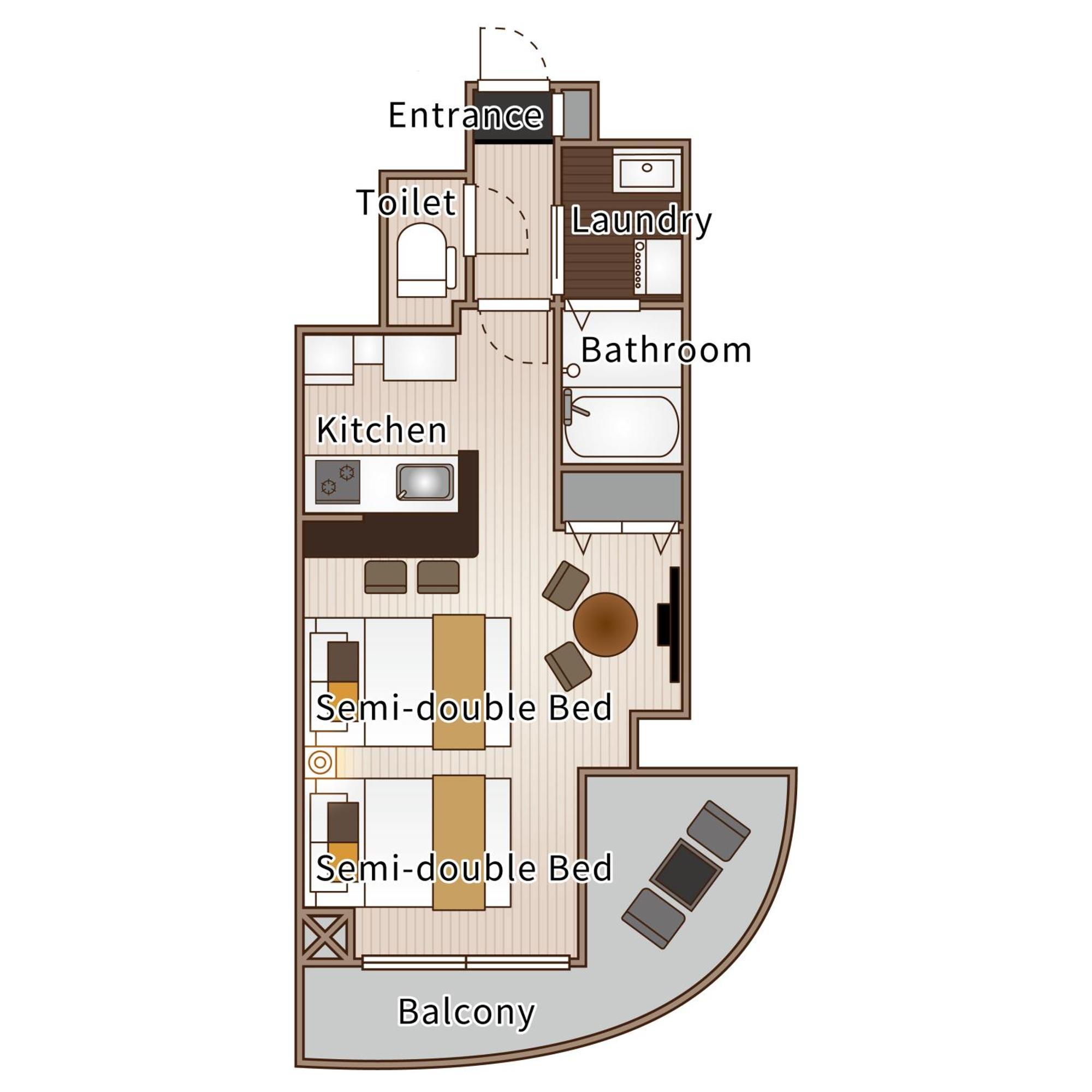 Apartment Sereno Shinmachi *