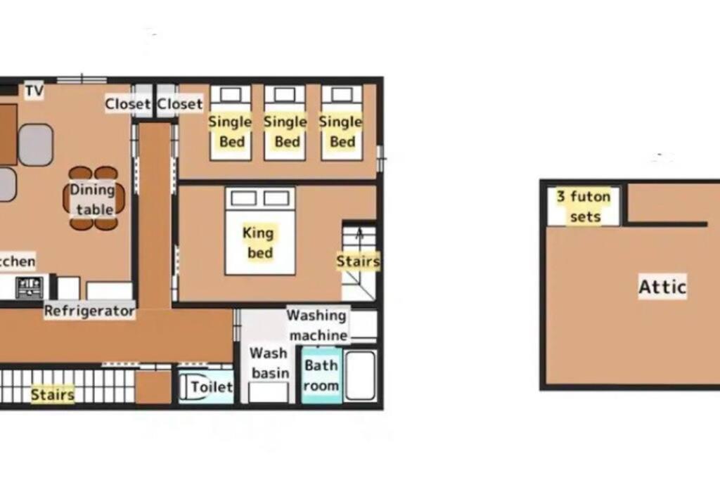 5 Mins Walk From Tengachaya Close To Namba Apartment