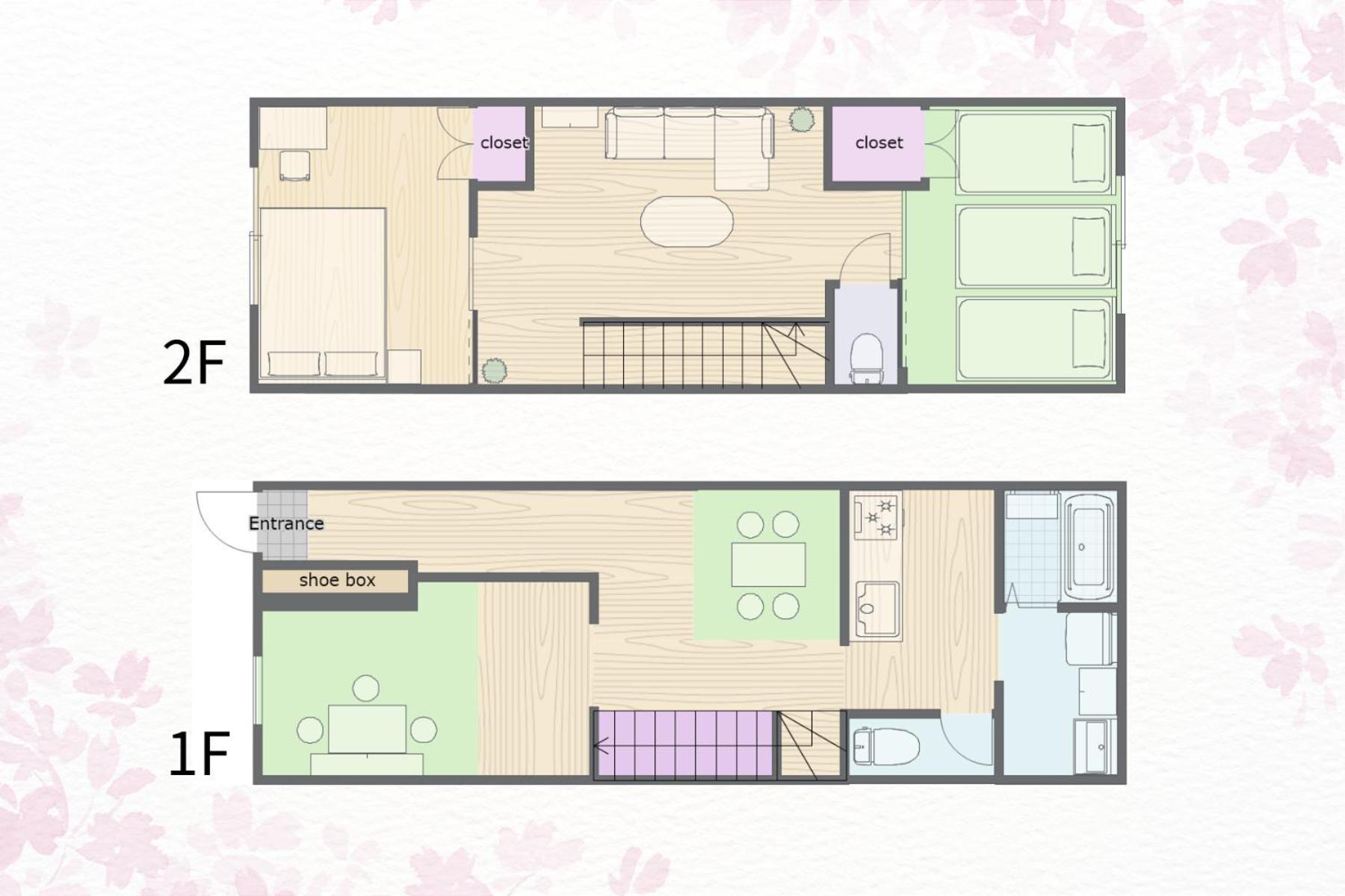 New Fortune House Jr寺田町徒歩5分 天王寺動物園 あべのハルカス 最大6人 * Osaka
